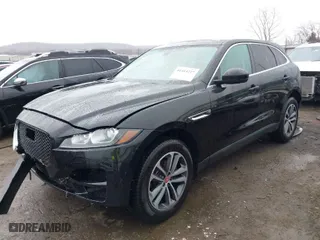 2019 Jaguar F-PACE 25t Premium with VIN SADCJ2FX5KA616255, listed as a IAAI auction lot 41414227 with 65,068 mi miles. Bid and sale history available at carsss.com. Image 2.