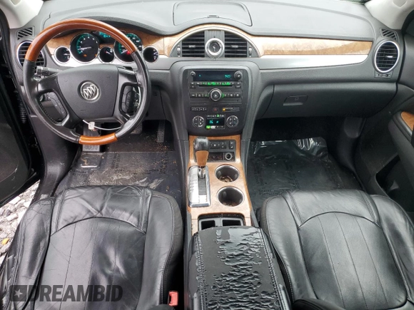 2011 Buick Enclave CXL-1 with VIN 5GAKRBED1BJ360625, listed as a Copart auction lot 80906914 with 212,364 mi miles and Salvage Title. Bid and sale history available at carsss.com. Image 8.