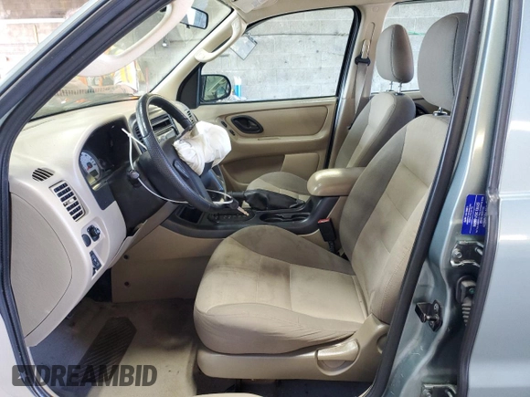 2005 Ford Escape XLS Value with VIN 1FMYU02Z45KB16795, listed as a Copart auction lot 76715344 with 196,424 mi miles and Salvage Title. Bid and sale history available at carsss.com. Image 7.