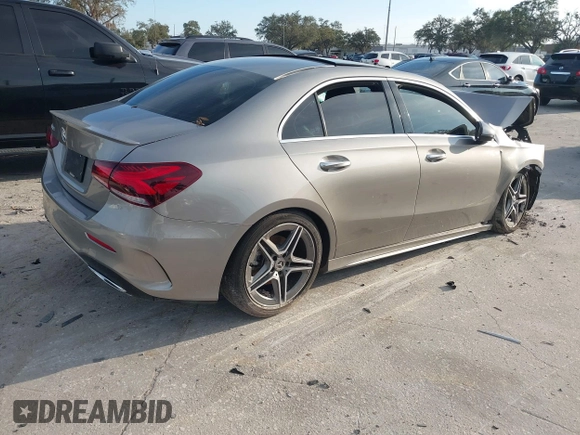 2019 Mercedes-Benz A 220 with VIN WDD3G4EB1KW036022, listed as a IAAI auction lot 41445439 with 98,060 mi miles and . Bid and sale history available at DreamBid. Image 4.