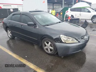 2005 Honda Accord EX z VIN 1HGCM56735A036318, wystawiony jako IAAI lot #42384528 z przebiegiem 237 793 mil mil oraz . Historia ofert i sprzedaży dostępna na DreamBid. Obrazek 1.