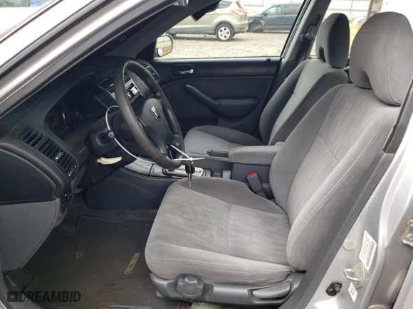 2003 Honda Civic EX with VIN 1HGES26703L000858, listed as a Copart auction lot 51075605 with 222,181 mi miles and Clean Title. Bid and sale history available at carsss.com. Image 7.