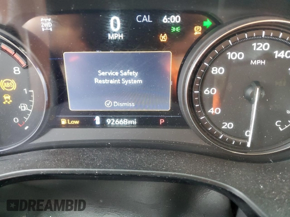 2021 Cadillac XT5 AWD Premium Luxury with VIN 1GYKNDRS9MZ141571, listed as a Copart auction lot 46450135 with 92,668 mi miles and Salvage Title. Bid and sale history available at carsss.com. Image 9.