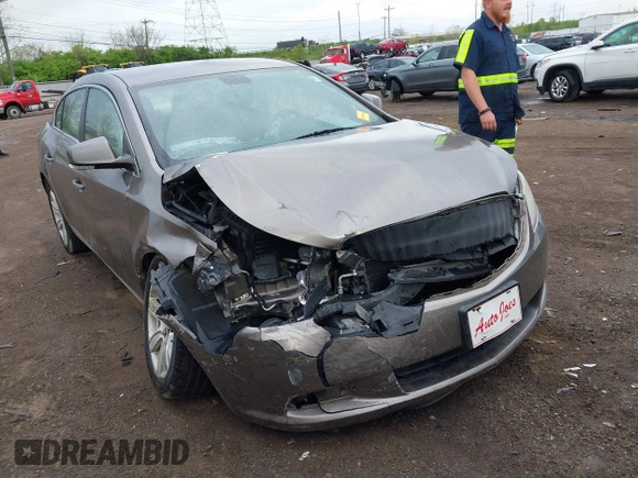 2010 Buick LaCrosse CXL with VIN 1G4GC5EG7AF249317, listed as a IAAI auction lot 42079681 with 159,828 mi miles and . Bid and sale history available at DreamBid. Image 1.