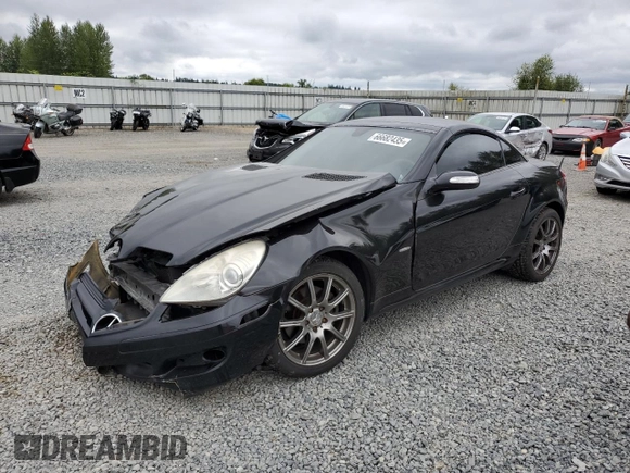 2008 Mercedes-Benz SLK 280 with VIN WDBWK54F88F180111, listed as a Copart auction lot 66682435 with 94,948 mi miles and Clean title. Bid and sale history available at DreamBid. Image 1.