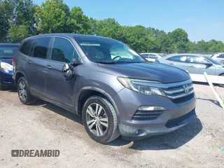 2017 Honda Pilot EX-L with VIN 5FNYF5H53HB005110, listed as a IAAI auction lot 42704321 with 127,458 mi miles and . Bid and sale history available at DreamBid. Image 1.