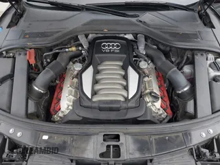 2012 Audi A8 L with VIN WAURVAFD7CN005452, listed as a IAAI auction lot 41529084 with 80,738 mi miles. Bid and sale history available at carsss.com. Image 10.