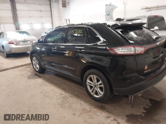 2015 Ford Edge SEL with VIN 2FMTK4J86FBB08595, listed as a IAAI auction lot 41576226 with 85,726 mi miles. Bid and sale history available at carsss.com. Image 3.
