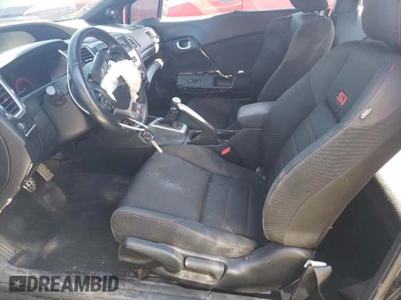 2013 Honda Civic Si with VIN 2HGFG4A5XDH706239, listed as a Copart auction lot 58581105 with 94,772 mi miles and Salvage title. Bid and sale history available at DreamBid. Image 7.