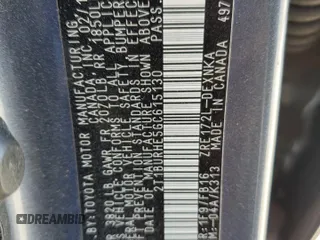 2016 Toyota Corolla L z VIN 2T1BURHE5GC615130, wystawiony jako Copart lot #54111035 z przebiegiem 132 992 mil mil oraz Szkoda całkowita • Salvage title. Historia ofert i sprzedaży dostępna na DreamBid. Obrazek 12.