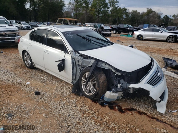 2013 Infiniti G37 Sedan Journey with VIN JN1CV6AP3DM716020, listed as a Copart auction lot 44708385 with 101,169 mi miles and Salvage Title. Bid and sale history available at carsss.com. Image 4.