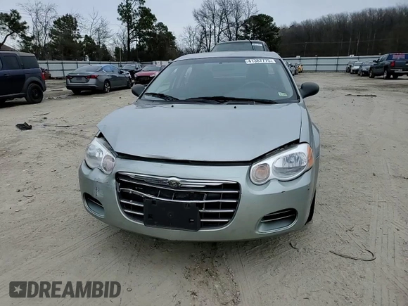 2005 Chrysler Sebring Touring with VIN 1C3EL56R65N622875, listed as a Copart auction lot 41387775 with 61,253 mi miles and Salvage title. Bid and sale history available at DreamBid. Image 10.