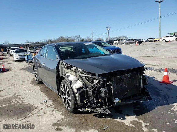 2017 Nissan Maxima SV with VIN 1N4AA6AP1HC432581, listed as a Copart auction lot 48692635 with 94,638 mi miles and Salvage Title. Bid and sale history available at carsss.com. Image 14.