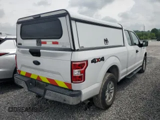 2019 Ford F-150 XL with VIN 1FTFX1E5XKKC16722, listed as a Copart auction lot 52537815 with 137,317 mi miles and Clean title. Bid and sale history available at DreamBid. Image 3.