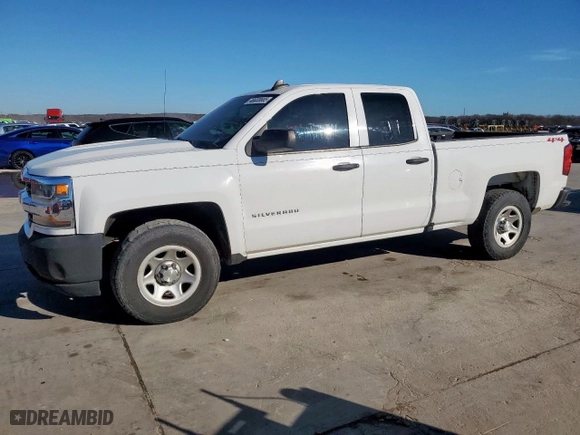 2019 Chevrolet Silverado 1500 LD Work Truck with VIN 2GCVKNEC1K1159651, listed as a Copart auction lot 46655665 with 188,368 mi miles and Clean Title. Bid and sale history available at carsss.com. Image 1.