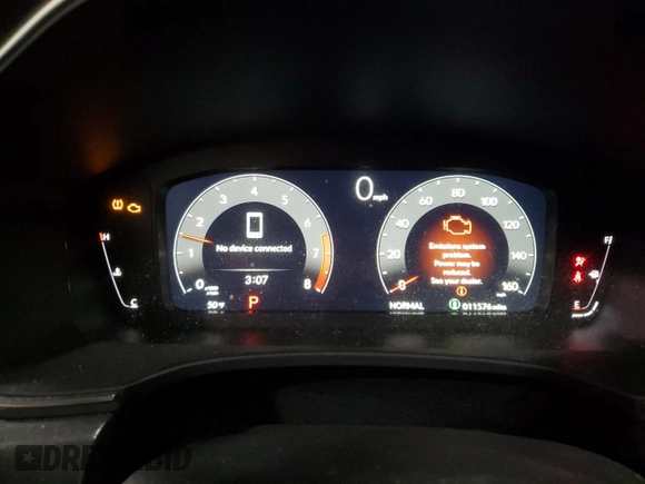 2025 Acura Integra Technology z VIN 19UDE4H62SA006190, wystawiony jako Copart lot #43175345 z przebiegiem 11 576 mil mil oraz Szkoda całkowita • Salvage title. Historia ofert i sprzedaży dostępna na DreamBid. Obrazek 9.