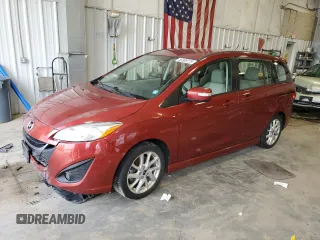 2015 Mazda 5 Touring with VIN JM1CW2CL7F0191213, listed as a Copart auction lot 53338175 with 104,255 mi miles and Non Repairable. Bid and sale history available at carsss.com. Image 1.