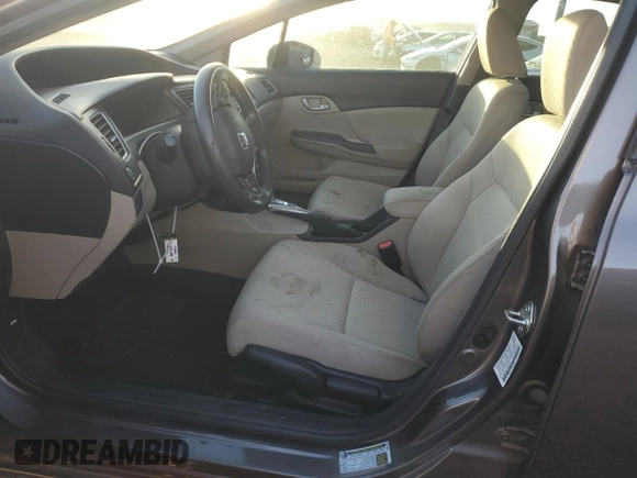 2015 Honda Civic Sedan LX with VIN 2HGFB2F57FH521824, listed as a Copart auction lot 55024385 with 154,775 mi miles and Clean Title. Bid and sale history available at carsss.com. Image 7.