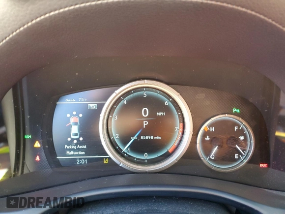 2017 Lexus GS 350 with VIN JTHBZ1BL4HA011924, listed as a Copart auction lot 88365905 with 85,898 mi miles and Clean title. Bid and sale history available at DreamBid. Image 9.