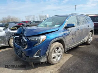 2020 GMC Terrain SLE with VIN 3GKALTEV1LL211964, listed as a IAAI auction lot 42137972 with 85,076 mi miles and . Bid and sale history available at DreamBid. Image 2.