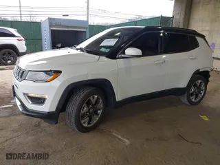 2018 Jeep Compass Limited with VIN 3C4NJDCB2JT307827, listed as a IAAI auction lot 41635129 with 64,630 mi miles. Bid and sale history available at carsss.com. Image 18.