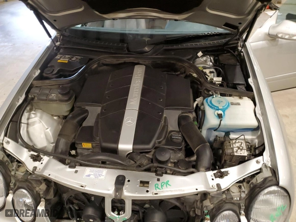 2001 Mercedes-Benz CLK-Class with VIN WDBLK70G71T075953, listed as a Copart auction lot 79556524 with 71,428 mi miles and Clean Title. Bid and sale history available at carsss.com. Image 11.