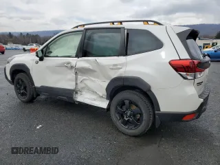 2023 Subaru Forester Wilderness with VIN JF2SKAMC1PH431019, listed as a Copart auction lot 47249185 with 15,211 mi miles and Salvage Title. Bid and sale history available at carsss.com. Image 2.