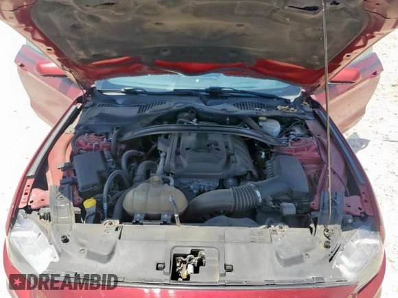 2019 Ford Mustang EcoBoost with VIN 1FA6P8TH6K5202066, listed as a Copart auction lot 57166205 with 88,491 mi miles and Salvage title. Bid and sale history available at DreamBid. Image 11.