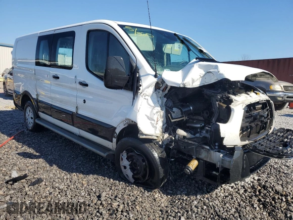 2019 Ford Transit with VIN 1FTYR1ZM2KKA42472, listed as a Copart auction lot 46684145 with 130,974 mi miles and Salvage title. Bid and sale history available at DreamBid. Image 4.