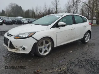 2012 Ford Focus Titanium with VIN 1FAHP3N20CL279226, listed as a Copart auction lot 41343015 with 145,390 mi miles and Salvage Title. Bid and sale history available at carsss.com. Image 1.