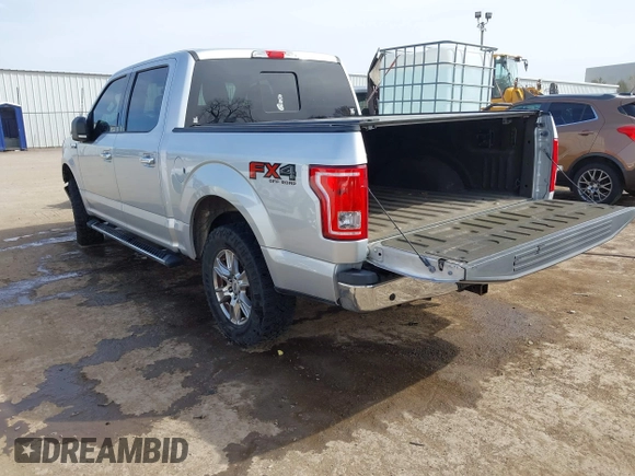 2016 Ford F-150 XLT with VIN 1FTEW1EF1GKF10444, listed as a IAAI auction lot 41773524 with 123,860 mi miles. Bid and sale history available at carsss.com. Image 3.