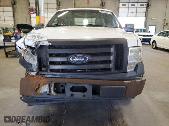 2010 Ford F-150 XL with VIN 1FTEX1CW7AKE77618, listed as a Copart auction lot 55766385 with 190,327 mi miles and Salvage title. Bid and sale history available at DreamBid. Image 5.