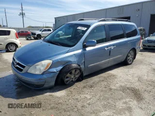 2007 Hyundai Entourage GLS z VIN KNDMC233976035993, wystawiony jako Copart lot #47188275 z przebiegiem 241 369 mil mil oraz Szkody całkowita. Historia ofert i sprzedaży dostępna na DreamBid. Obrazek 1.
