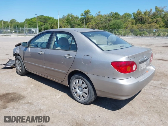 2003 Toyota Corolla CE with VIN 2T1BR32E53C015709, listed as a IAAI auction lot 42057744 with 120,022 mi miles and . Bid and sale history available at DreamBid. Image 3.