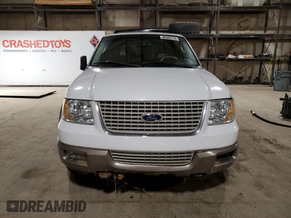 2003 Ford Expedition Eddie Bauer with VIN 1FMFU18L93LA32673, listed as a Copart auction lot 86389134 with 163,257 mi miles and Salvage Title. Bid and sale history available at carsss.com. Image 5.