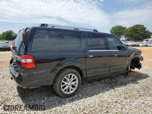 2015 Ford Expedition Max Limited with VIN 1FMJK2AT0FEF21391, listed as a Copart auction lot 57064805 with 145,981 mi miles and Salvage title. Bid and sale history available at DreamBid. Image 3.