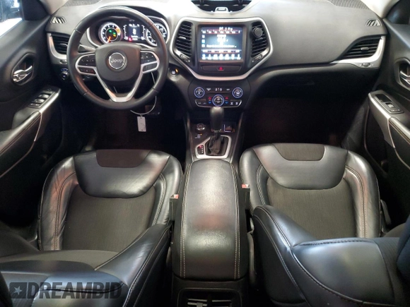 2018 Jeep Cherokee Latitude Plus with VIN 1C4PJMLXXJD514993, listed as a Copart auction lot 56511035 with 75,362 mi miles and Salvage title. Bid and sale history available at DreamBid. Image 8.