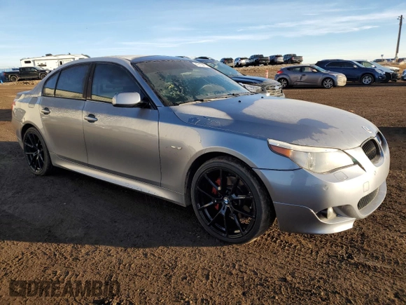 2006 BMW 5 Series 530xi with VIN WBANF73556CG68310, listed as a Copart auction lot 47475475 with 189,113 mi miles and Clean Title. Bid and sale history available at DreamBid. Image 4.