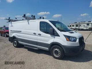 2021 Ford Transit Cargo with VIN 1FTYE1Y80MKA75151, listed as a IAAI auction lot 42577609 with 91,623 mi miles and . Bid and sale history available at DreamBid. Image 13.