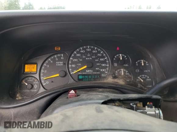 2000 Chevrolet Suburban LS with VIN 3GNGK26U3YG172343, listed as a Copart auction lot 47106575 with 339,445 mi miles and Clean Title. Bid and sale history available at carsss.com. Image 9.