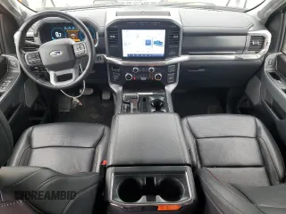 2023 Ford F-150 XL with VIN 1FTEW1EP0PFB56918, listed as a Copart auction lot 50770955 with 53,495 mi miles and Non Repairable. Bid and sale history available at carsss.com. Image 8.