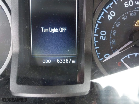 2019 Toyota Tacoma 4WD SR with VIN 5TFCZ5AN8KX205408, listed as a IAAI auction lot 41521901 with 63,387 mi miles. Bid and sale history available at carsss.com. Image 16.