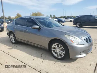 2015 Infiniti Q40 with VIN JN1CV6AR2FM520879, listed as a Copart auction lot 79684294 with 133,812 mi miles and Salvage Title. Bid and sale history available at carsss.com. Image 4.