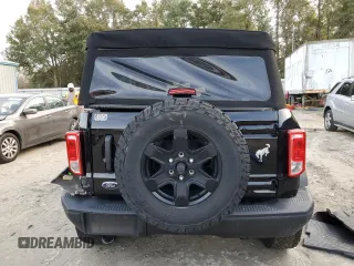 2022 Ford Bronco with VIN 1FMDE5BH0NLB86904, listed as a Copart auction lot 42948115 with 38,438 mi miles and Non Repairable. Bid and sale history available at DreamBid. Image 6.