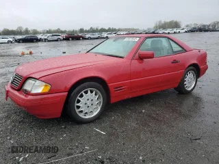 1998 Mercedes-Benz SL-Class with VIN WDBFA67F1WF160719, listed as a Copart auction lot 52823645 with 101,697 mi miles and Clean Title. Bid and sale history available at carsss.com. Image 1.