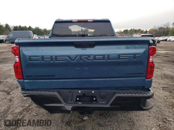2024 Chevrolet Silverado 1500 Custom Trail Boss with VIN 3GCPDCEK2RG324249, listed as a Copart auction lot 81618844 with 7,279 mi miles and Salvage Title. Bid and sale history available at carsss.com. Image 6.