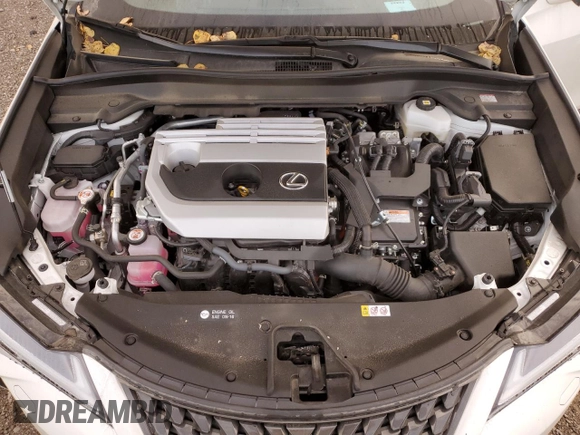2024 Lexus UX 250h Premium with VIN JTHP9JBHXR2077083, listed as a Copart auction lot 76112004 with 22,385 mi miles and Salvage title. Bid and sale history available at DreamBid. Image 12.