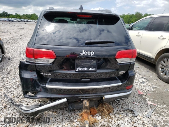 2021 Jeep Grand Cherokee Summit with VIN 1C4RJFJT2MC890473, listed as a Copart auction lot 48810223 with 19,315 mi miles and Salvage Title. Bid and sale history available at carsss.com. Image 6.