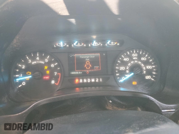 2020 Ford F-150 XL with VIN 1FTMF1CB4LKD01415, listed as a Copart auction lot 46086185 with 88,839 mi miles and Non Repairable. Bid and sale history available at carsss.com. Image 9.