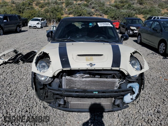 2013 MINI Hardtop S with VIN WMWSV3C52DT389468, listed as a Copart auction lot 57293845 with 84,723 mi miles and Salvage title. Bid and sale history available at DreamBid. Image 5.
